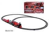 OBL641703 - Electric light rail train music smoke