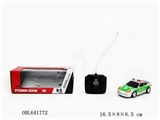 OBL641772 - Stone remote control Porsche police car
