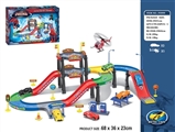 OBL641814 - Spider-man orbit parking lot with one plane three Chelsea (slide)