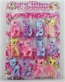 OBL642036 - Evade glue pony bao li hung Sally comb with 12 pack
