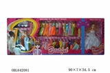 OBL642081 - 11 "real body gift of barbie with 40 clothes wear accessories