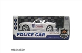 OBL642570 - Four-way simulation a police car