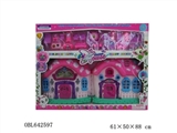 OBL642597 - 电动别墅配家具（六灯七彩，音乐，璇转图案）