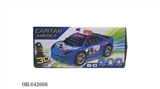 OBL642666 - 3D灯光电动警车