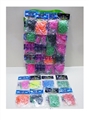 OBL642709 - DIY 20 bags hanging plate snowflakes rubber band