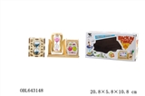 OBL643148 - Little hourglass Cartoon fish hourglass wooden pen container
