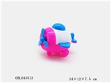 OBL643513 - Back in spiral cartoon plane