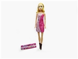 OBL643805 - 22 inch PVC card bag empty handed music barbie