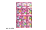 OBL644083 - Display box 24 box number 7 inches with plastic doll wigs clothing