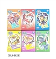 OBL644241 - 2.8寸Q版狗狗巡逻队+数字底座单只盒装，6款混      