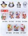 OBL644289 - Christmas stand the old man can do, magnet iron clip double-sided adhesive sucker