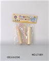 OBL644396 - Wooden handle colorful rope skipping