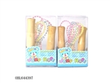 OBL644397 - Wooden handle colorful rope skipping