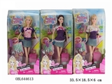 OBL644613 - 11.5 -inch barbie (3 mixed) returning from the trip