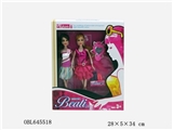 OBL645518 - 11 "fashion barbie doll two sisters