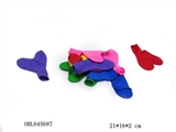 OBL645687 - A dozen heart-shaped balloon