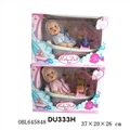 OBL645848 - 35 cm doll with bath