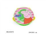 OBL645975 - Cartoon small groping the tambourine