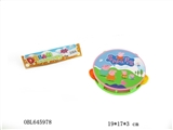 OBL645978 - Cartoon small groping the tambourine