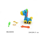 OBL646055 - Educational disassembling drag cartoon giraffes