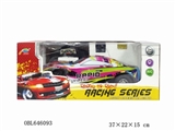 OBL646093 - 1:14 PVC车壳四通遥控车(包电带灯）2款混装