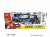 OBL646095 - 1:14 PVC车壳四通遥控车(包电带灯）2款混装