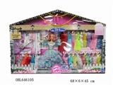 OBL646105 - 11.5 -inch barbie dress color box