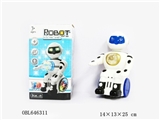 OBL646311 - 灯光音乐万向机器人