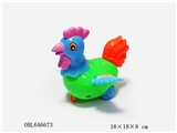 OBL646673 - Stay with solid color bell cartoon rooster