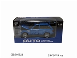 OBL646924 - 仿真回力合金奔驰灯光音乐车1：28