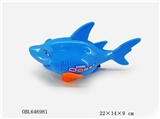 OBL646981 - Drawing cartoon shark lights