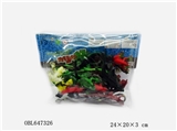 OBL647326 - 24 crawls with solid series of animals