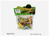 OBL647331 - Six cartoon dinosaur suit