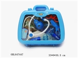 OBL647447 - Simulation of double window double suction plastic tool box of 12 PCS