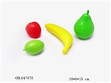 OBL647575 - Four pieces of fruit (four conventional)