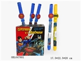 OBL647801 - Seal water cannon bubble bar (superman and batman) 16 PCS