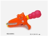 OBL648061 - Solid color cartoon bear water gun