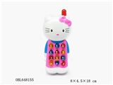 OBL648155 - Hello Kitty 音乐灯光手机