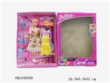 OBL648300 - 11.5 inch solid barbie suit
