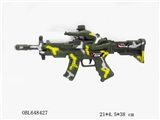 OBL648427 - 震动红外线电动枪     2色混装