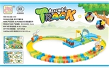 OBL648680 - 36 PCS electric train track building blocks