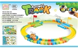 OBL648681 - 29 PCS electric train track building blocks