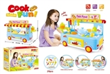 OBL648864 - Campus bus food truck kitchen suits with sound and light (not package)