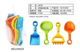 OBL649029 - 4件套沙滩工具