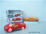 OBL650237 - Lamborghini car electric Wan Xiangming round red/orange