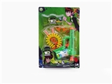 OBL650463 - 新版BEN10：2和1迷你软弹枪+超柔软弹枪+吸盘子弹（双功能）