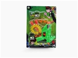 OBL650465 - 新版BEN10：2和1迷你软弹枪+超柔软弹枪+吸盘子弹（双功能）