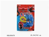 OBL650470 - 新蜘蛛侠：2和1迷你软弹枪+超柔软弹枪+吸盘子弹（双功能）