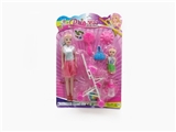 OBL650524 - Barbie with a cart