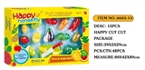 OBL650589 - Cut the fruits and vegetables suit / 15 PCS